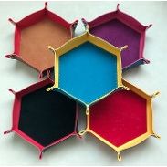 Dice tray for gaming. Various Colors.
Galactic Toys Logo on top of the case.