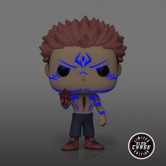 Galactic Toys Exclusivo Funko Pop! Animación: JJK- Sukuna con corazón que brilla en la oscuridad (Chase)
