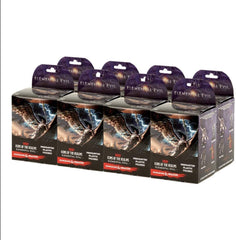 1 Booster Brick of 8 Boxes. Collect all 44 figures from Elemental Evil, the newest set of randomly sorted monsters and heroes in our exciting new line of D&D miniatures, Icons of the Realms.
Bring the world of the Forgotten Realms to life with these new miniatures from the Elemental Evil storyline. Wage war against prophets, monsters and elemental creatures to thwart their devious plans to wreak massive amounts of havoc upon the Material Plane!
D&D Icons of the Realms Standard Boosters each contains
