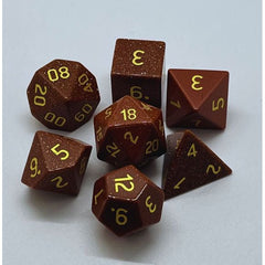 Galactic Dice Premium Dice Sets - Color Jage Set of 7 Dice with Tin