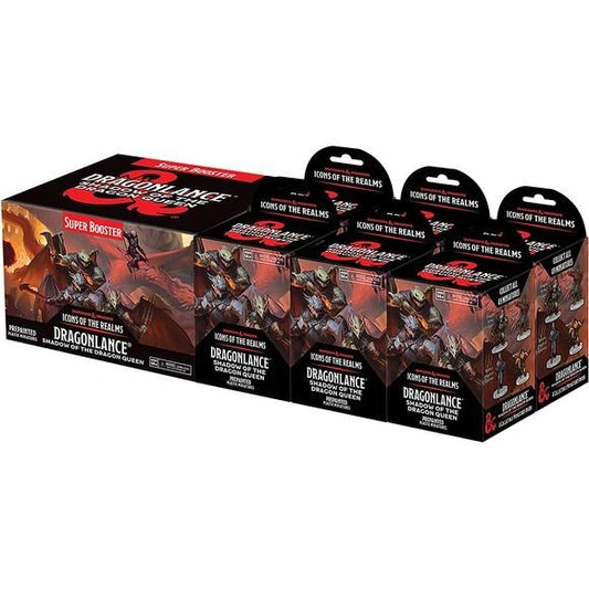 WizKids D&D Icons of The Realms: Dragonlance: Shadow of The Dragon Queen - Booster Brick (7) | Galactic Toys & Collectibles