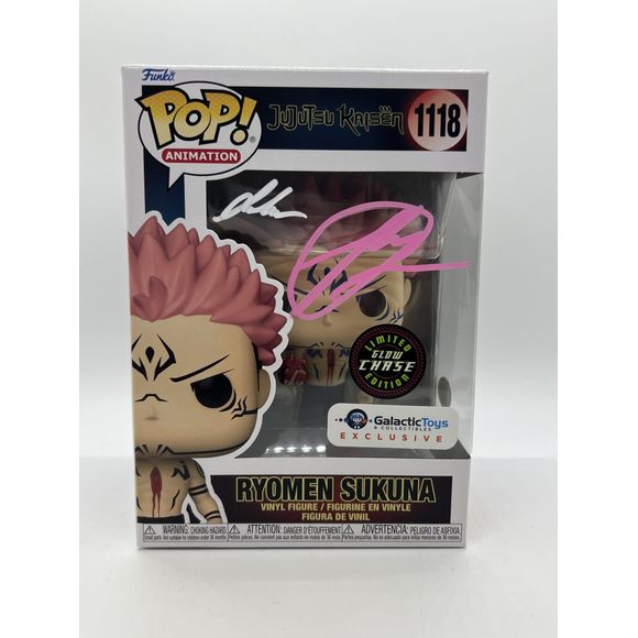 Galactic Toys Exclusive - Jujutsu Kaisen: Sukuna CHASE Funko Pop Signed Ray  Chase w JSA Authentication Galactic Toys & Collectibles