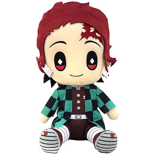 Taito Demon Slayer BIG Plush Prize Tanjiro 9-inch | Galactic Toys & Collectibles