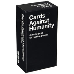Cards Against Humanity is a party game for horrible people. Each round, one player asks a question from a black card, and everyone else answers with their funniest white card.
Now version 2.0 with over 150 new cards.
Expanded to 600 cards (50 more than before).
This is the main game. Buy this first.
America’s #1 gerbil coffin.
