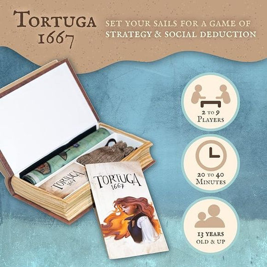 Facade Games: Tortuga 1667 Board Game | Galactic Toys & Collectibles