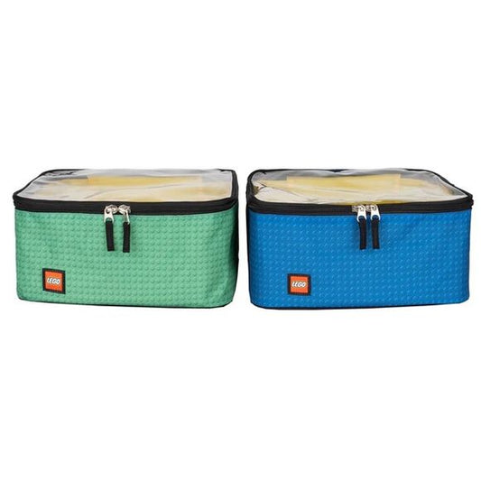 Now you can store your Lego bricks and other toys in style with this LEGO® Brick Toy Organizer! Shaped like a classic Lego brick, its spacious main compartment is ideal for holding Legos, action figures, small toy cars, toddler or baby items, accessories and more. Constructed from durable recycled polyester, this cool storage bin is the eco-friendly way to store toy sets and building bricks. With a set of 2 Medium-sized storage bins or a large cube storage organizer to choose from, you have options on how t