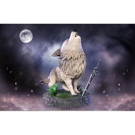 First 4 Figures is proud to introduce their latest PVC collectible - Dark Souls - The Great Grey Wolf Sif SD!

This is the fourth statue to release in the Dark Souls SD lineup. There is a cutscene that plays just before the start of The Great Grey Wolf, Sif boss battle, and there are two variations to this cutscene depending on how players progress through the game. This statue's concept is inspired by the alternate cutscene, which can be unlocked by first going through the contents of the Artorias of the