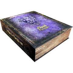 Blood on the Clocktower is a bluffing game enjoyed by 5 to 20 players on opposing teams of Good and Evil and overseen by a Storyteller player who conducts the action and makes crucial decisions. The Storyteller uses the game's intricate playing pieces to guide each game, leaving others free to play without a table or board. Players stay in the thick of the action to the very end even if their characters are killed, haunting Ravenswood Bluff as ghosts trying to win from beyond the grave.