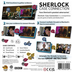 Lucky Duck Games: Sherlock: Fall-Verbindung - Brettspiel