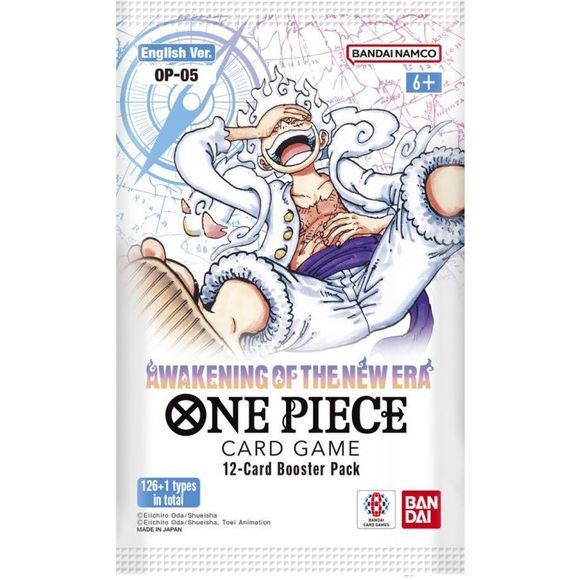 1 Booster pack of One Piece TCG: Awakening of the New Era