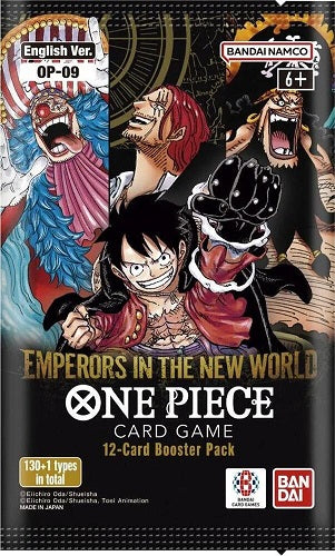 A Special Booster Pack to Commemorate the 2nd Anniversary!
The cards included in this release are more luxuriously designed than ever before, making them irresistible additions to any ONE PIECE fan’s collection!
The New Four Emperors Take the Helm in the 9th Pack!
Luffy and Buggy finally appear alongside Shanks and teach as the new Four Emperors! Many ONE PIECE ODYSSEY-themed cards also make their debut in this pack, offering players new strategic possibilities!
New and Existing Cards Can Be Combined to Bui
