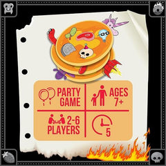 Exploding Kittens: Anarchy Pancakes Board Game