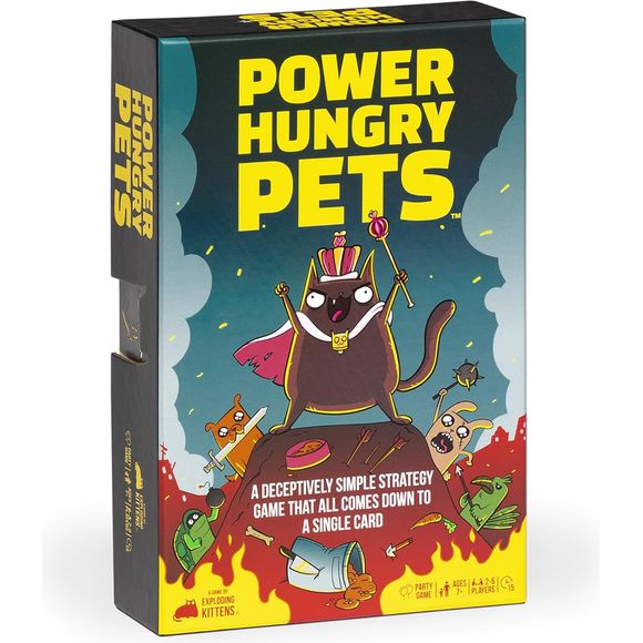 It’s the strategy game for people who HATE strategy games!
Every card has a number and a way to torment the other players. The higher the number, the more vicious the card. You only have two cards, so decide which to keep and which to use to backstab, steal from, or obliterate the other players. That’s right, you only ever need to make one choice at a time–it’s a breeze…until it isn’t! In the end, the person left with the highest card wins! This is a Love Letter ™ Game that’s easy-to-learn, quick-to-play,