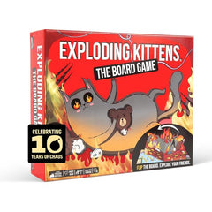 The board completely transforms: In this family game, your goal is to make it to the end of the board without exploding. But one wrong move can cause the board to flip, revealing a whole new path where every move could be your last.