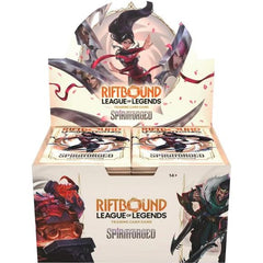 The Rift awaits- are you ready? Spiritforged, the second set of the Riftbound: League of Legends TCG, brings even more Champions to the battlefield! These 14-card booster packs pull from a pool of over 220 cards with 60+ alts, while this set adds a new edge to Riftbound with new Legends, powerful cards, and new mechanics.
Each booster display contains 24 booster packs.