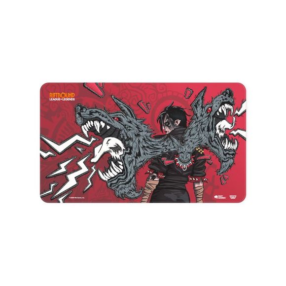Forge your path through the Rift with this official Riftbound: Unleashed bound edge playmat that provides protection, style, and serious presence at the table.