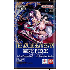 1 booster pack of One piece TCG The Azure Sea's Seven OP-14
12-card booster pack