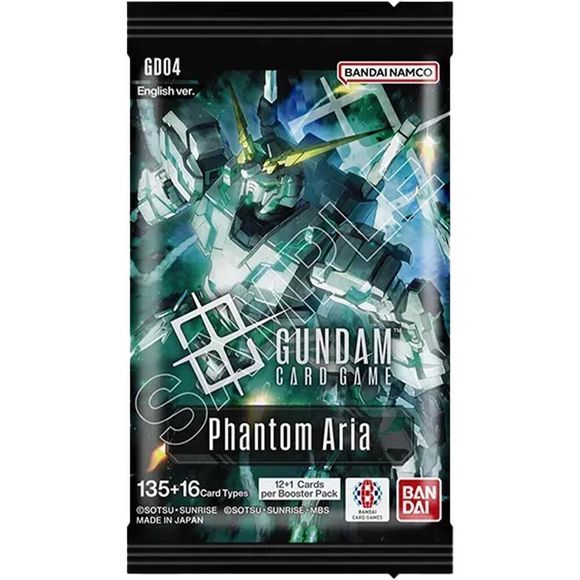 Release Date 4/24/2026
Phantom Aria Booster pack
Each pack contains 12+1 Cards per Booster Pack