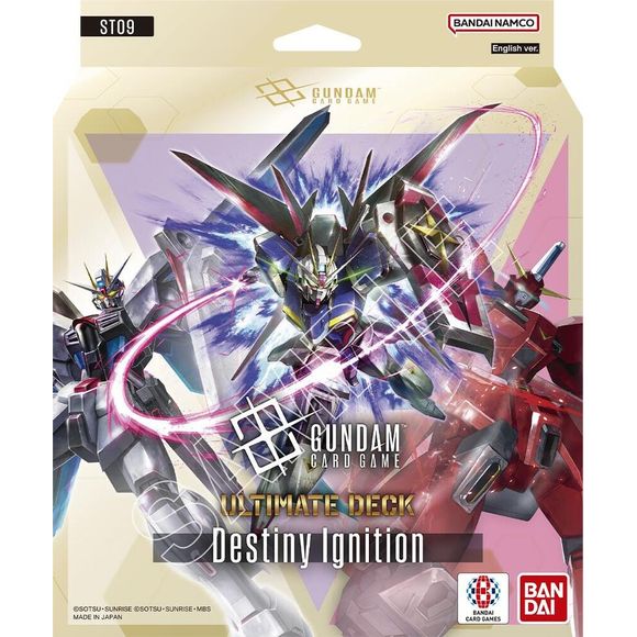 Bandai Gundam Card Game - Starter Deck 09: Destiny Ignition (ST09