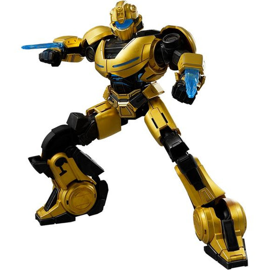 Bring B-127 to life with this amazing 4.65 in model kit! Watch as eyes and chest light up, creating the perfect display piece for your desk. With over 20 points of movement, you can recreate classic battle poses or design your own action scenes. Each detail matches B-127's movie appearance, from his swappable head to his battle gear.
Assembling is a breeze - just snap the pieces together and you're ready to go. This 96-piece set includes everything: battle effects, display stand, and special weapons.