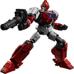 Add the loyal Autobot warrior Ironhide to your ranks with this fantastic Transformers One set! This 12.3cm model kit captures Ironhide's iconic look with movie-accurate details and features vibrant light-up eyes and chest. Boasting 20 points of articulation, this model kit is highly poseable, allowing you to showcase Ironhide in a variety of action-packed stances. Constructing this model kit is a breeze thanks to the simple snap-together design, eliminating the need for messy paints or adhesives.This set of