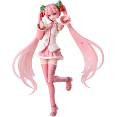 The Miracle Edition Sakura Miku brings premium quality and endless customization to your collection. This 5.9-inch character toy features a smooth, soft-touch finish and seamless design with advanced articulated joints for perfect posing.
Switch between multiple facial expressions using interchangeable face plates and water-transfer decals to capture every mood. The complete sakura-themed accessory set includes a cherry blossom tree, picnic items, Japanese treats and 6 hand sets. Adjustable sakura elements
