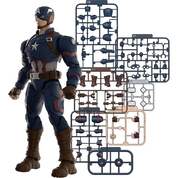 <p><strong>BLOKEES Marvel Infinity Saga Champion Class 03 – Captain America Model Kit</strong> recreates Captain America’s iconic Avengers: Endgame appearance in a detailed, poseable collectible. Armed with his battle-worn shield and Mjolnir, this model features dynamic articulation, interchangeable hands, and screen-inspired detailing for impressive display options.</p>
<p>Built from 94 pre-painted snap-fit parts, assembly requires no glue, paint, cutting, or tools. Standing approximately 5.3 inches tall,