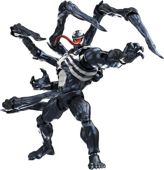 Unleash the power of Venom with the Marvel Rivals Champion Class 07 Venom Model Kit. This officially licensed model features 185 pieces, a 5.91-inch size, and 42 points of articulation for dynamic poses. With movable tentacles, a rotatable tongue, and adjustable hips, it captures Venom’s fierce action.
The kit includes iconic accessories like Venom tentacles and an attack effect hand, all with tool-free assembly. Perfect for collectors and fans aged 14+, this model faithfully recreates legendary battle sce
