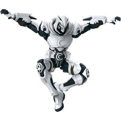 One of Marvel's most complex and compelling heroes makes his Champion Class debut. Moon Knight brings his iconic striking white and dark armor, flowing cape, and ancient Egyptian symbolism to your collection in stunning, collector-quality form. This officially licensed Blokees Champion Class model kit captures every detail of Marc Spector's legendary armored suit — from the crescent moon emblems to the intricate Egyptian ankh markings — delivering a display-ready masterpiece worthy of Khonshu's chosen warri