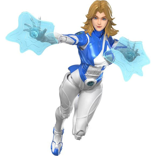 Marvel Rivals Champion Class 11 – Invisible Woman | Officially Licensed Blokees Model Kit The First Family's Powerhouse Steps Into the Spotlight. Force Fields Up.
Sue Storm — scientist, hero, and one of Marvel's most formidable forces — makes her Champion Class debut in stunning, game-accurate form. This officially licensed Blokees model kit brings the Invisible Woman from Marvel Rivals to life with a show-accurate blue and white suit, striking translucent blue force field effect pieces, and superb articul
