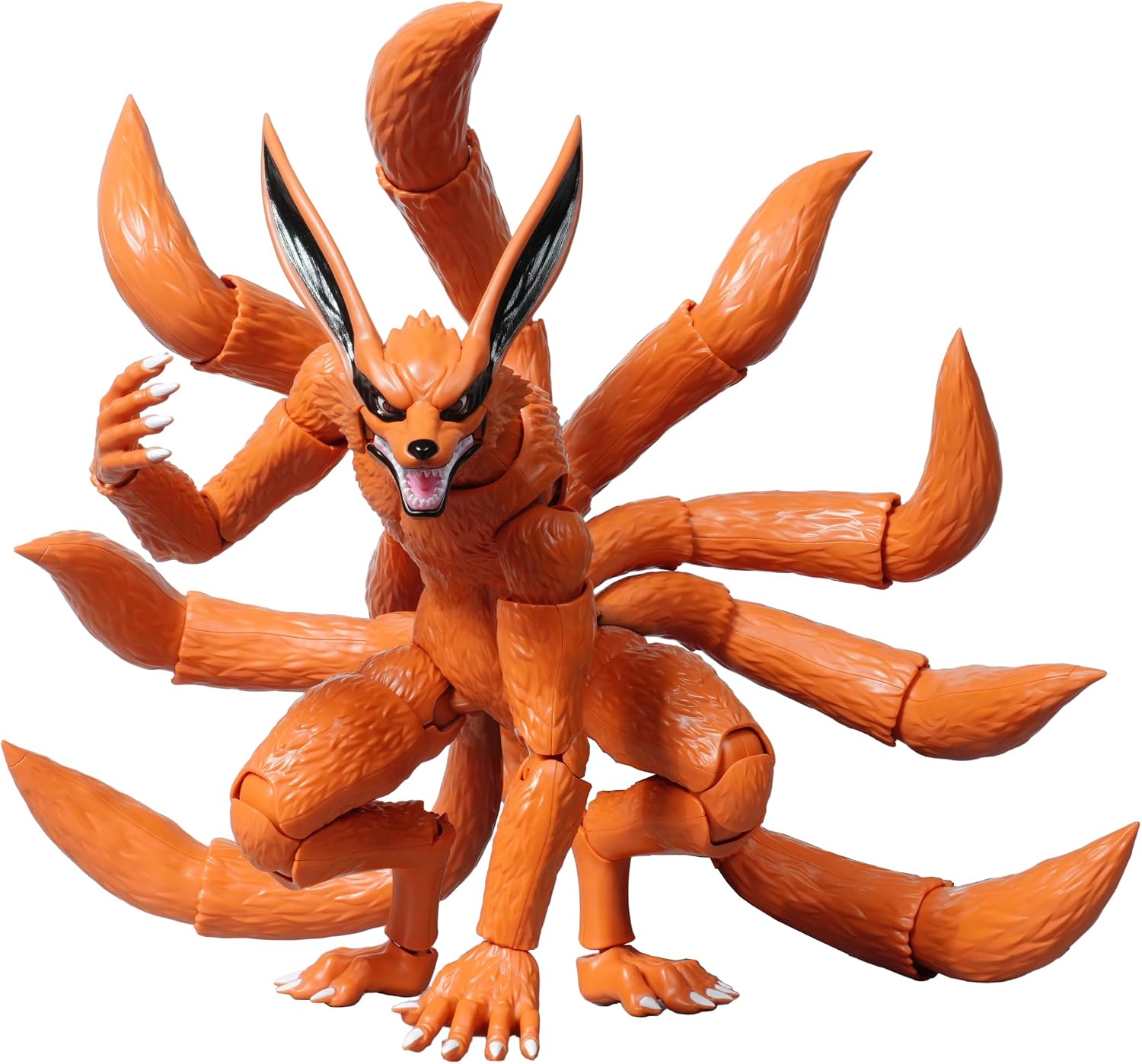 OFFICIALLY LICENSED DUAL-FIGURE SET: An officially licensed 263-piece model kit recreating the legendary bond between Kurama and Naruto Uzumaki from Naruto Shippuden — both figures included, with full-body fur detailing, high-precision color separation, and a breathtaking 7.09-inch crouching Kurama that commands any shelf or display.
Step into the NARUTO SHIPPUDEN universe with the incredible Kurama (Nine Tails) Officially licensed and packed with explosive detail, this collectible features 31 articulated