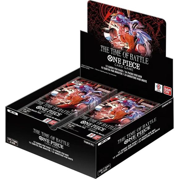 OP-16’s main theme is Paramount War!
The Iconic Battle between Pirates and Marines is coming back in ONE PIECE CARD GAME!
Characters from Impel Down and Marineford joins the war!
Finally, that character comes out as a Leader!
That Character who had a major influence in the war, is coming out as a Leader Card with new Strategy to shake the Meta!
Other Leader Cards come out with never-seen new effects, deepening the game even more!
Combine other products to make your deck even stronger!
Many cards are include