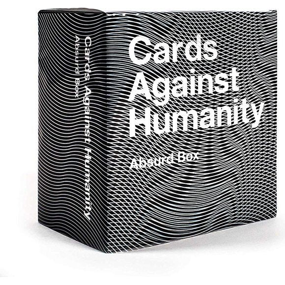 The all-new Absurd Box contains 300 mind-bending cards that came to us after taking peyote and wandering the desert.
300 brand-new cards to mix into your game.
This one's pretty weird.
This is an expansion. Requires the main game.
You have nothing to lose but your chains!