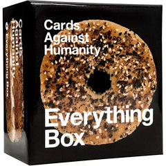 The Everything Box comes with 300 all-new cards to add to your deck of Cards Against Humanity.
We'd like to say we called it the Everything Box because it holds a mirror to our fragmented, chaotic world, where everything is monetized and opiate-peddling megacorporations control us with amoral social media algorithms.