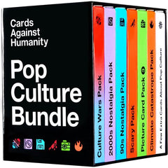 Cards Against Humanity: Paquete de Cultura Pop - 6 Paquetes Temáticos + 10 Cartas Nuevas