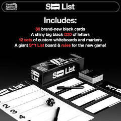 Cards Against Humanity: Sh** List - Adult Party Game