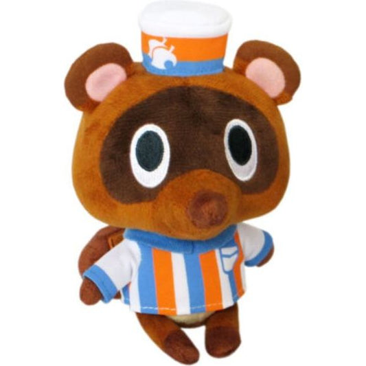 This Animal Crossing Timmy plush toy (Mamekichi in Japanese) is an official, licensed product made by Little Buddy and imported from Japan. Animal Crossing plush toys are high-quality, well-made and safe products. Approx. Size: 5"L x 4"W x 5.5"H
