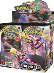 GIVE YOUR COLLECTION A BOOST: Includes 36 Sword & Shield Rebel Clash booster packs containing 10 cards each to advance your collection to a new level.