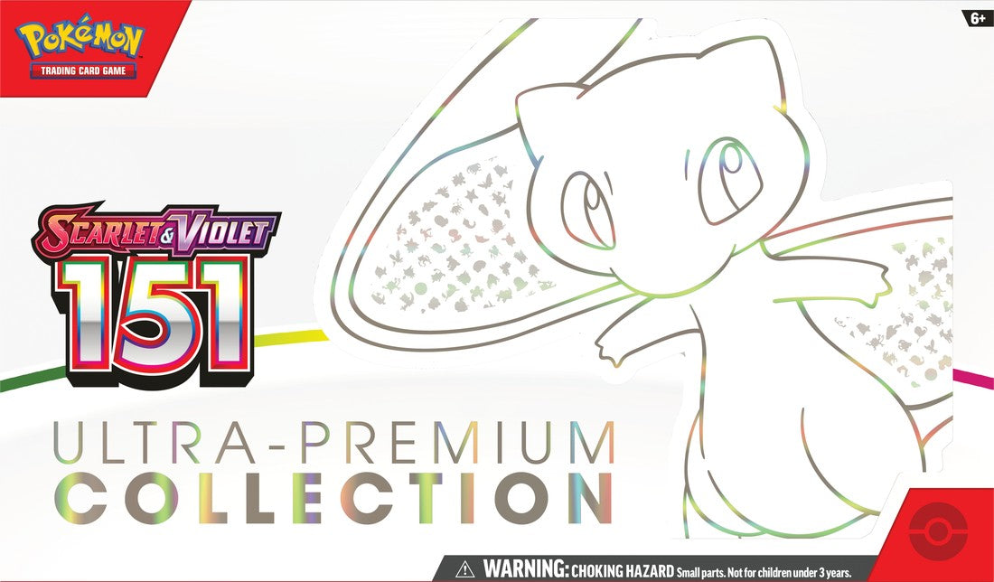 Mythical Treasures Await! The Mythical Pokemon Mew holds many secrets of the Pokemon world, and usually only the luckiest of Trainers encounter it. But now you can add it to your own Pokedex along with even more Kanto Pokemon inside a bounty of booster packs from the Scarlet & Violet-151 expansion! Mew ex appears here as both playable and collectible metal cards, and youll also find a beautifully illustrated promo card featuring Mewtwo, a durable playmat and deck box, and more. The Pokemon TCG: Scarlet & Vi
