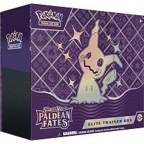 Shine Bright with Pokemon from Paldea! The spotlight glistens on Shiny Pokemon making their fated return to the Pokemon TCG! Shiny Pikachu blazes the path forward as Tinkaton, Ceruledge, Dondozo, and more than 100 other Shiny Pokemon follow. Meanwhile, Great Tusk and Iron Treads appear as Ancient and Future Pokemon ex, and Charizard, Forretress, and Espathra show off their own unique skills as Shiny Tera Pokemon ex. Shed some light and discover sparkling wonders in the Scarlet & Violet-Paldean Fates expansi