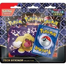 Pokemon Scarlet and Violet SV4.5 Paldean Fates Tech Sticker Collection (1 at Random)