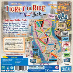 Days of Wonder: Ticket to Ride: New York - Board Game