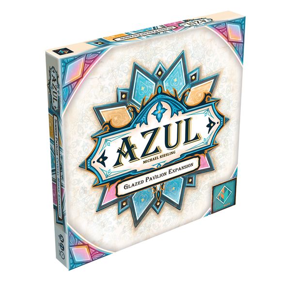 Azul: Glazed Pavilion offers players 2 newly designed player boards and matching scoring boards to compete over and a set of 4 overlays to keep Azul: Glazed Pavilion tiles neatly organized. Offering the best of both worlds — beauty and new game elements — Glazed Pavilion is a must-have expansion for Azul fans!