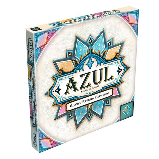 Azul: Glazed Pavilion offers players 2 newly designed player boards and matching scoring boards to compete over and a set of 4 overlays to keep Azul: Glazed Pavilion tiles neatly organized. Offering the best of both worlds — beauty and new game elements — Glazed Pavilion is a must-have expansion for Azul fans!