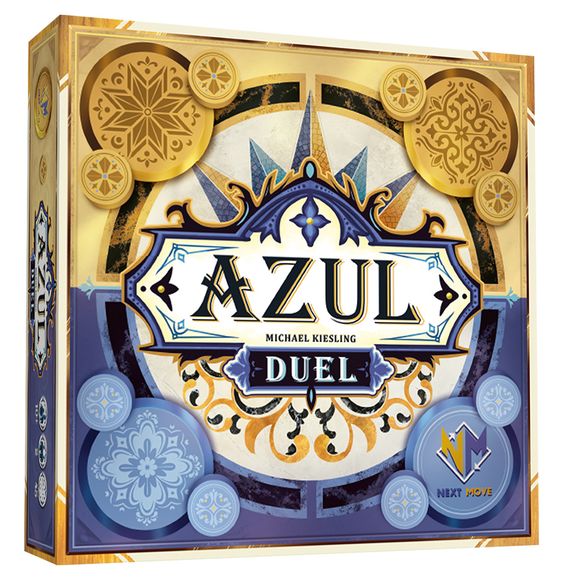 The tile-laying favorite is back in a duel version! Of all the tile-laying artists who have decorated the walls of King Manuel’s palace in Azul, two artists stood out. These two tile-laying masters have been chosen by his majesty to decorate the ceiling of Sintra’s palace. Players will have to show the king in a tile-laying duel, who is the best among the best artists of all Portugal !
Experience the famous tile-drafting mechanics with a new stacking twist. Now with pattern plates to choose from, which allo