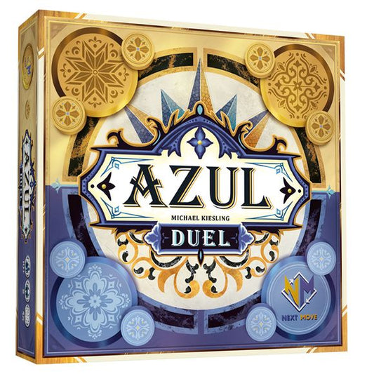 The tile-laying favorite is back in a duel version! Of all the tile-laying artists who have decorated the walls of King Manuel’s palace in Azul, two artists stood out. These two tile-laying masters have been chosen by his majesty to decorate the ceiling of Sintra’s palace. Players will have to show the king in a tile-laying duel, who is the best among the best artists of all Portugal !
Experience the famous tile-drafting mechanics with a new stacking twist. Now with pattern plates to choose from, which allo