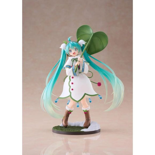<p><strong>PRE-ORDER: Expected to ship in January of 2027.</strong></p>
<p>Based on the popular Vocaloid superstar, Snow Miku joins the AMP+ figure line by Taito! This figure is around 8 inches in height and displays Snow Miku in her "All Stars 2015" version outfit as she stands in a popular pose with a smile on her face. Don't miss your chance to add this figure to you Hatsune Miku collection! 8.26 inches (21cm) tall.</p>
