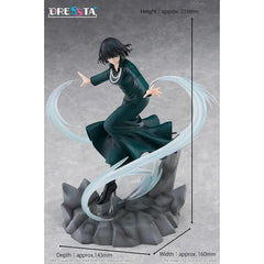 (PRE-ORDER: APR 2027) Taito One-Punch Man DRESSTA Hellish Blizzard (Fubuki) Statue Figure