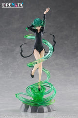 <p><strong>PRE-ORDER: Expected to ship in April 2027.</strong></p>
<p>From <em>One-Punch Man</em> comes Terrible Tornado, also known as Tatsumaki, as an impressive DRESSTA statue figure from Taito!</p>
<p>The powerful S-Class Hero is captured floating in midair as she unleashes her psychic abilities. Tatsumaki's signature black dress, flowing green hair, piercing expression, and commanding pose faithfully recreate her unmistakable appearance from the series.</p>
<p>Large translucent green effect parts sp