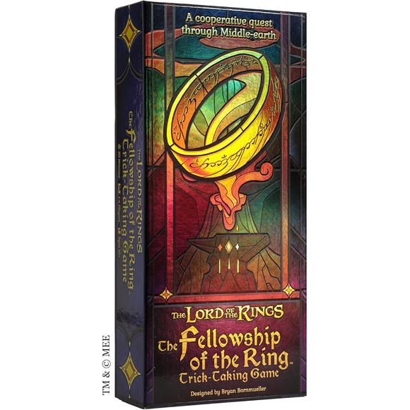 The Journey Begins! Step inside the legendary world of Middle-earth in The Fellowship of the Ring: Trick-Taking Game! Work together to navigate the story of this cooperative card adventure, meeting new characters and completing special quests as you journey through the first book in the beloved The Lord of the Rings series.